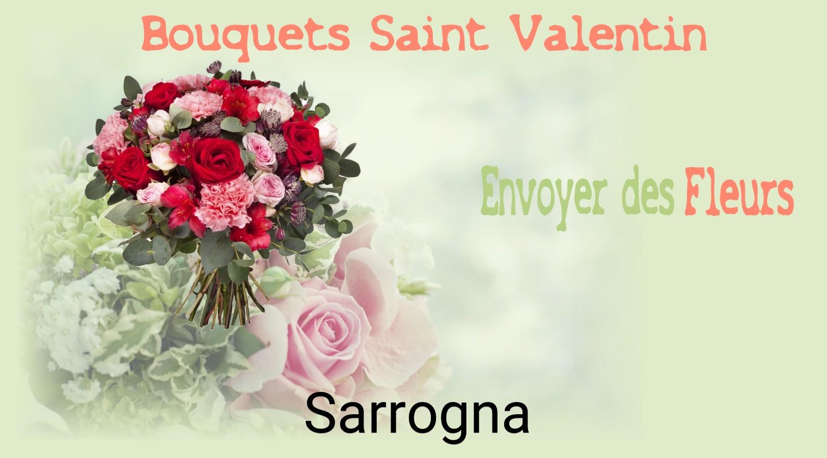Roses de Saint-Valentin livrées à Sarrogna
